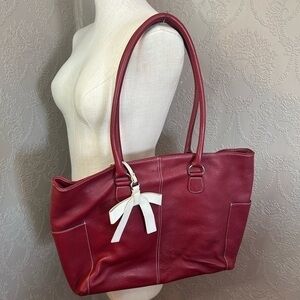 Day Timer Red Shoulder Bag great condition